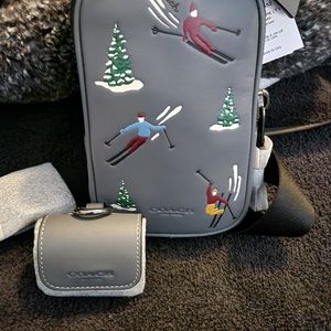 Coach phone pouch